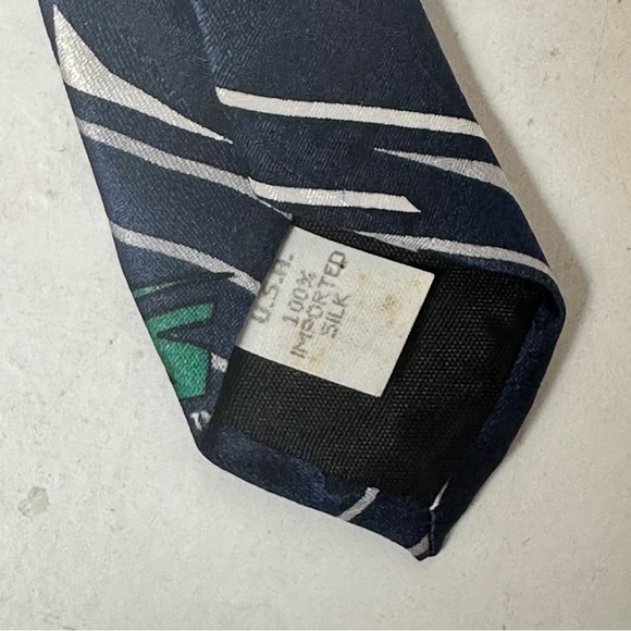 Navy Blue Tie - Picture 7 of 7